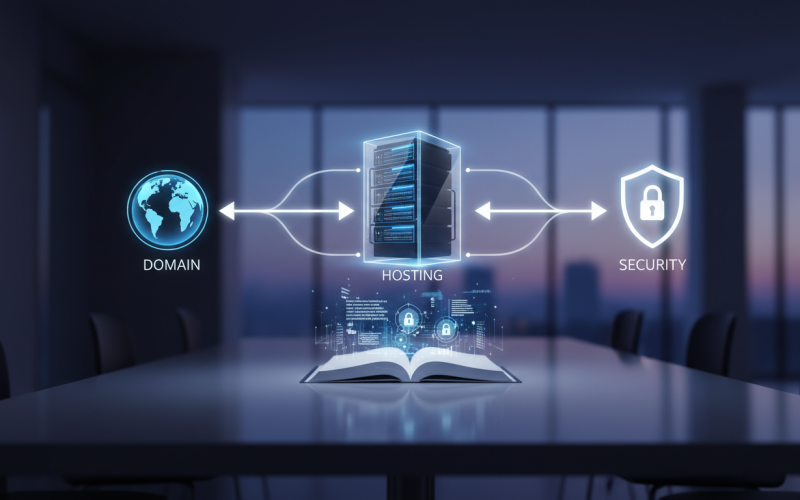 Domain, Hosting & Security: A Complete Beginner’s Roadmap
