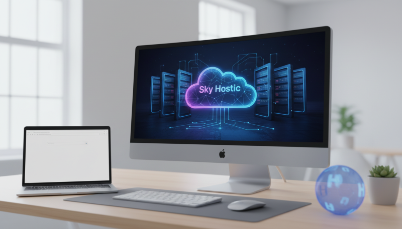 How to Start a Website with Sky Hostic