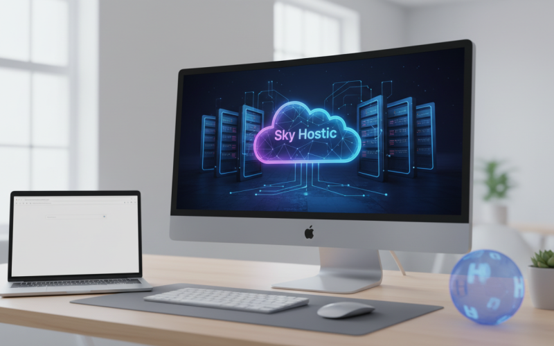 How to Start a Website with Sky Hostic